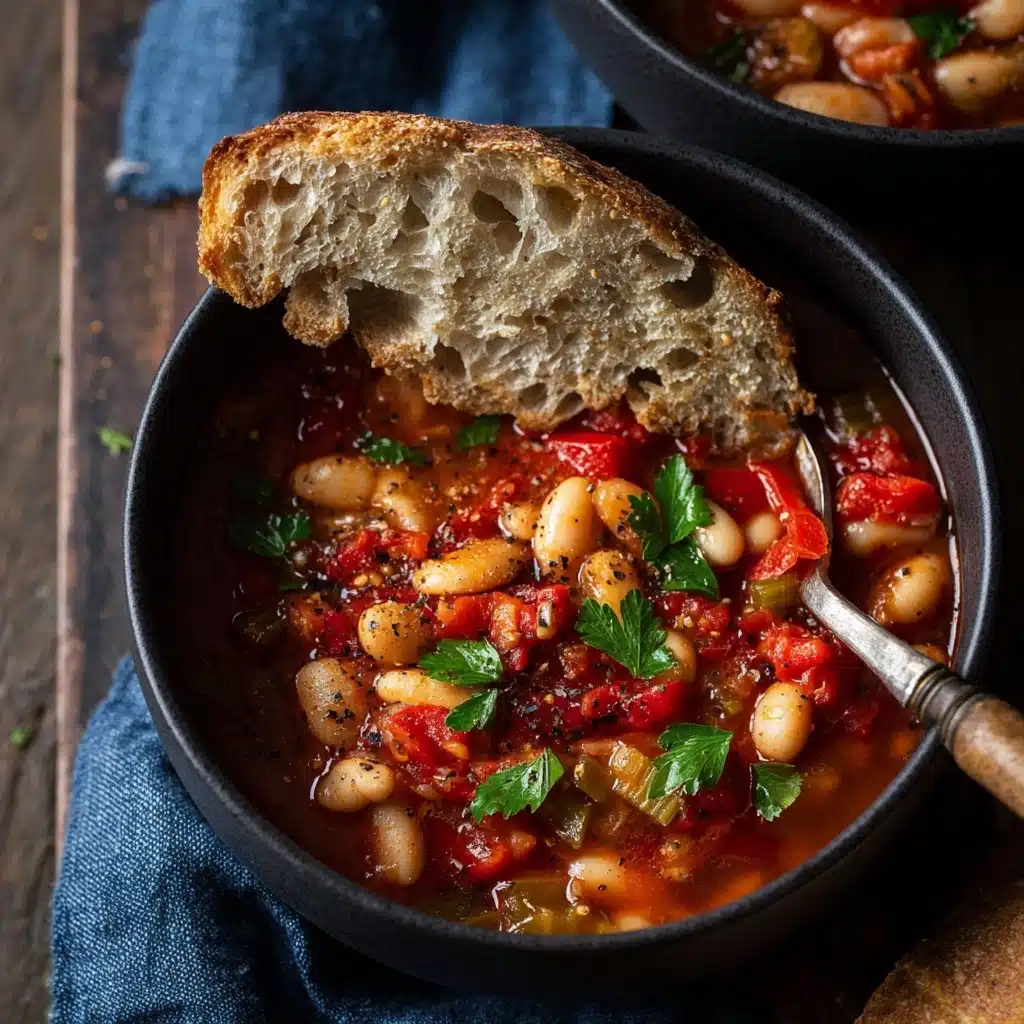 Vegan White Bean Soup Serbian Style (Pasulj) Recipe - Recipe Image