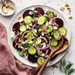 Beet Salad with Feta, Cucumbers, and Dill Recipe