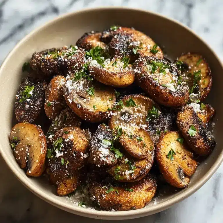 Air Fryer Ranch Mushrooms Recipe