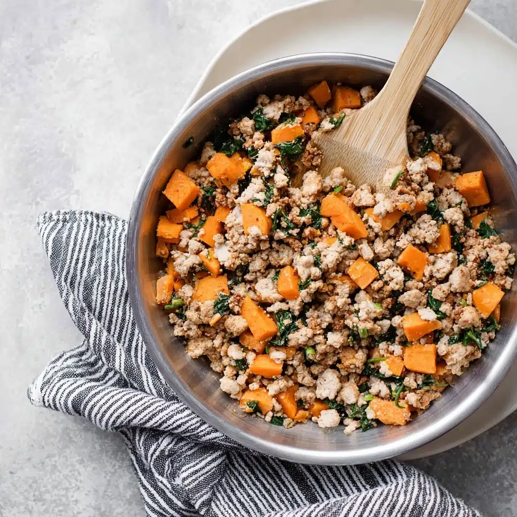 Delicious Ground Turkey Sweet Potato Skillet Recipe Magic Recipe - Recipe Image