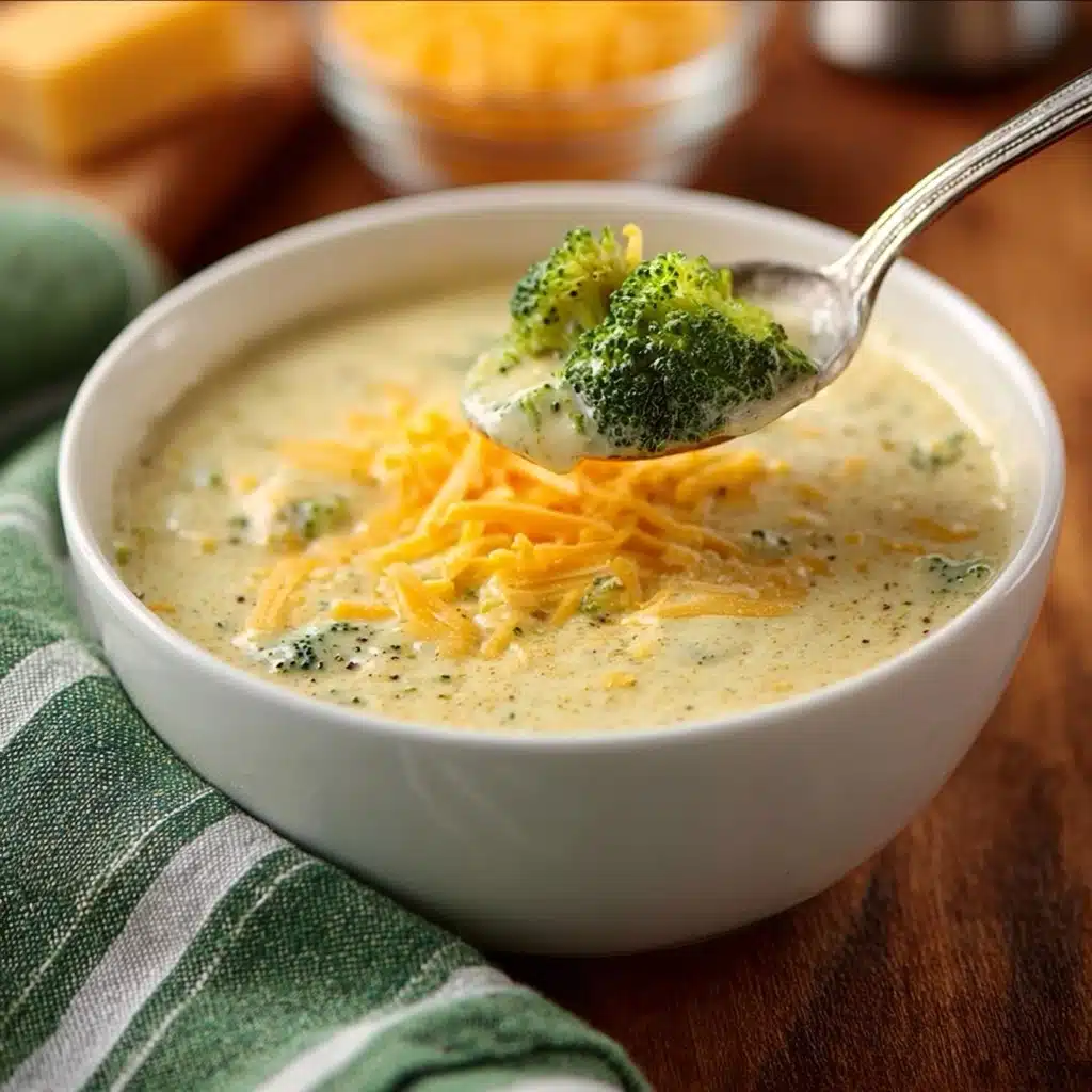 Crockpot Broccoli Cheese Soup Recipe - Recipe Image