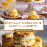 Lemon scones that brighten your day in 30 minutes Recipe