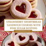 Strawberry shortbread sandwich cookies Recipe