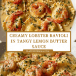 Lobster Ravioli in Lemon Butter Sauce Recipe