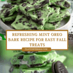 Mint Oreo Bark Recipe