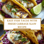 Fish Tacos with Cabbage Slaw: A Delicious & Easy Recipe