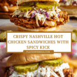 Nashville Hot Chicken Sandwiches Recipe