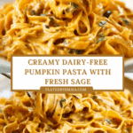 Creamy Pumpkin Pasta Sauce with Sage (Dairy-Free) Recipe