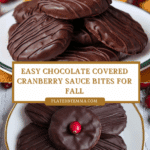 Chocolate Covered Cranberry Sauce: Thanksgiving Treat! Recipe