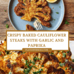Crispy Baked Cauliflower Steaks