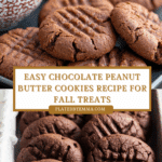 Chocolate Peanut Butter Cookies Recipe