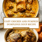 Chicken and Pumpkin Dumplings Recipe