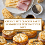 Ritz Cracker Party Sandwiches Recipe