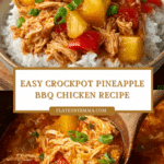 Easy Crockpot Pineapple BBQ Chicken Recipe