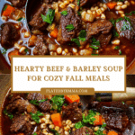 Beef & Barley Soup Recipe