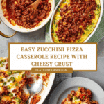 Zucchini Pizza Casserole Recipe