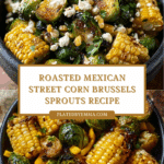 Mexican Street Corn Brussels Sprouts Recipe