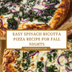 Spinach Ricotta Pizza Recipe