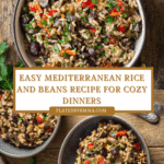 Mediterranean Rice and Beans Recipe