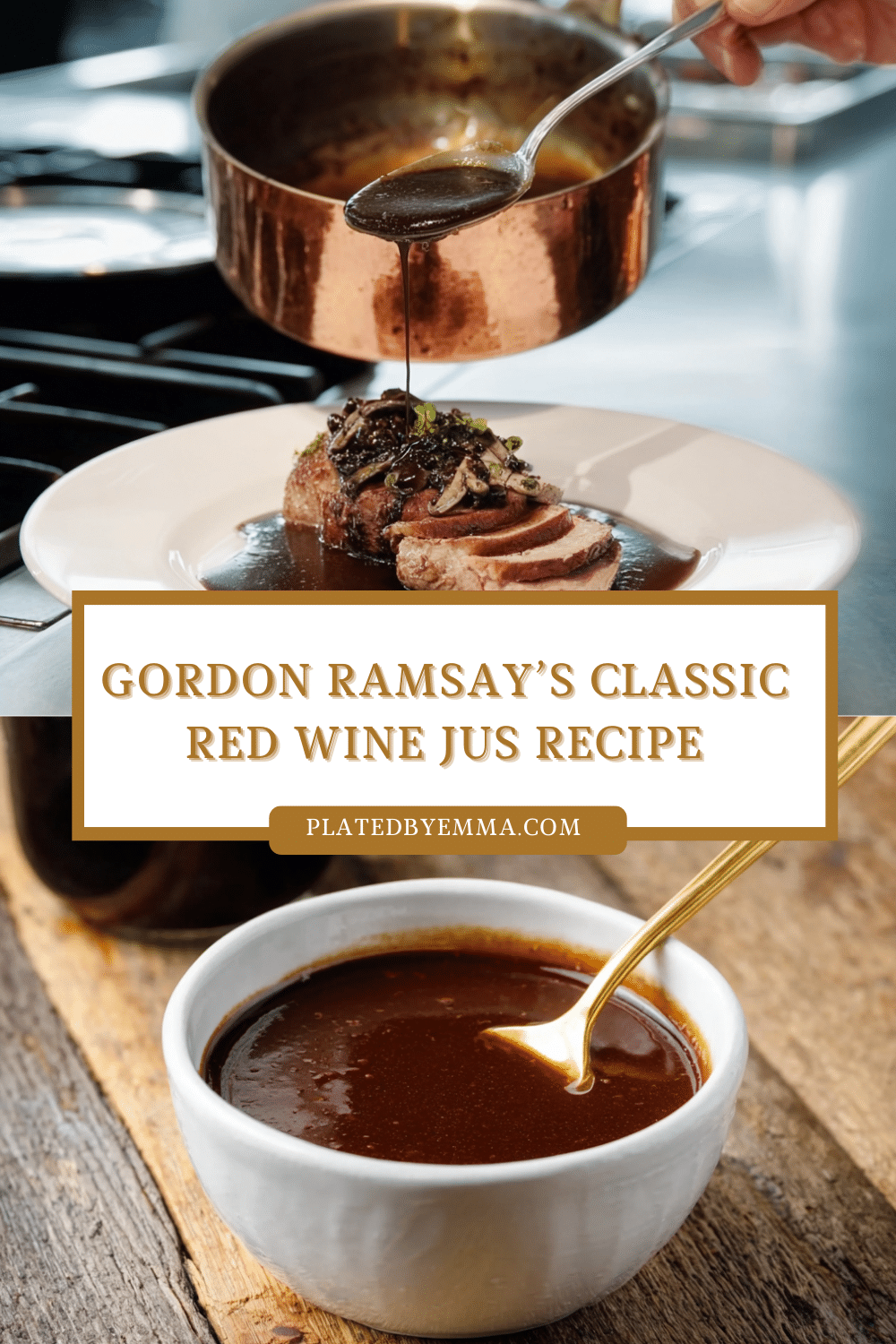 Gordon Ramsay Red Wine Jus – Rich & Silky Sauce for Steaks