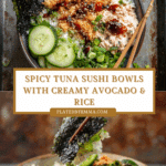 Spicy Tuna Sushi Bowls Recipe
