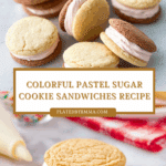 Pastel Sugar Cookie Sandwiches Recipe