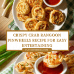 Crab Rangoon Pinwheels Recipe