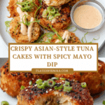 Asian-Style Tuna Cakes with Spicy Mayo Recipe