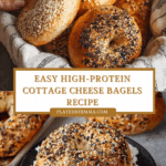 High-Protein Cottage Cheese Bagels Recipe
