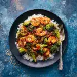 High-Protein Honey Garlic Shrimp Recipe