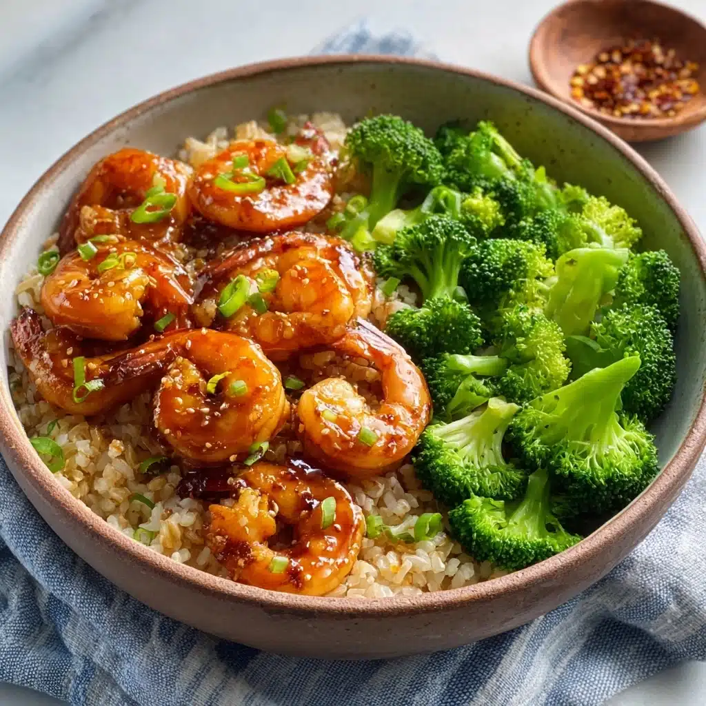 High-Protein Honey Garlic Shrimp Recipe - Recipe Image