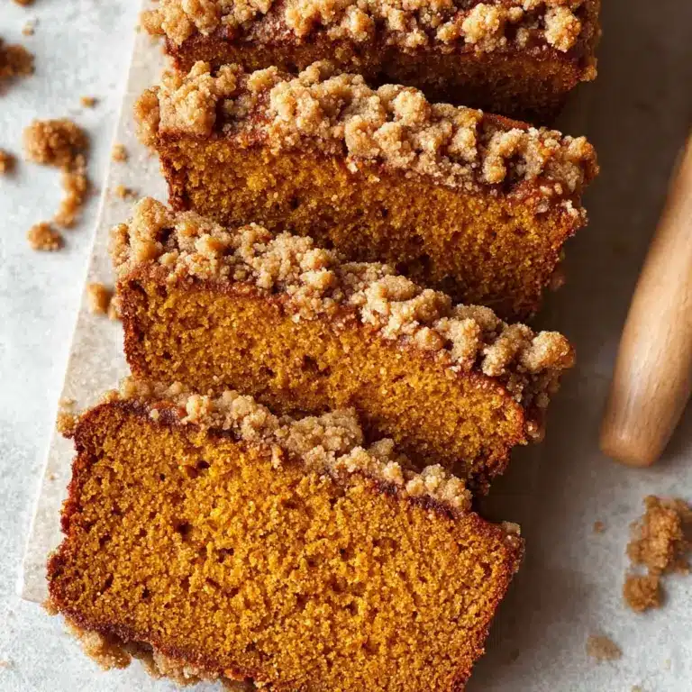Pumpkin Streusel Bread Recipe