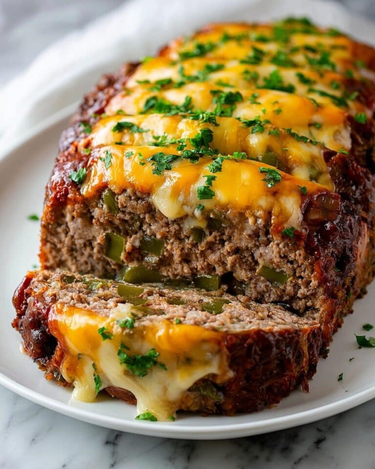 Philly Cheesesteak Meatloaf: A Cheesy, Beefy Twist on a Comfort Food Classic Recipe