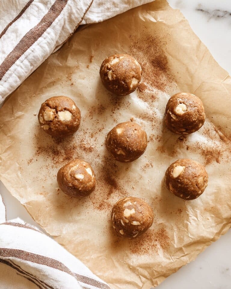No-Bake High-Protein Pumpkin Snickerdoodle Bites Recipe