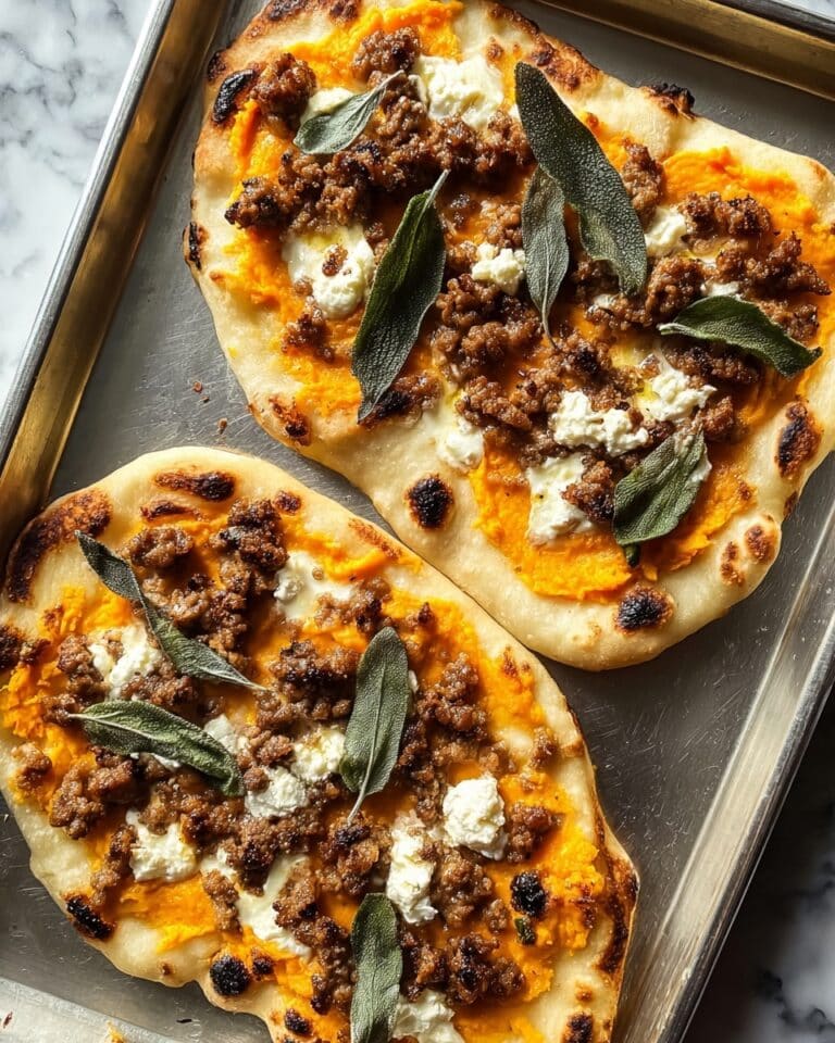 Autumn Naan Pizzas: Cozy Fall Comfort on Your Table Recipe