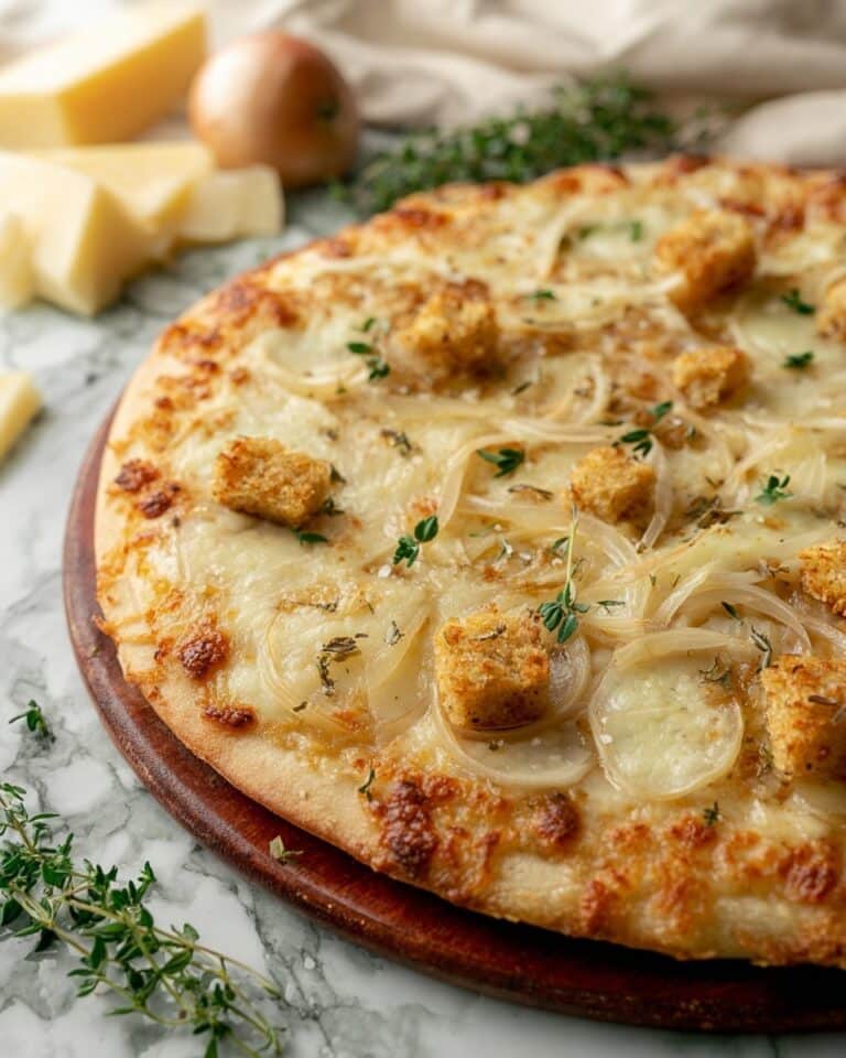 French Onion Soup Pizza Recipe