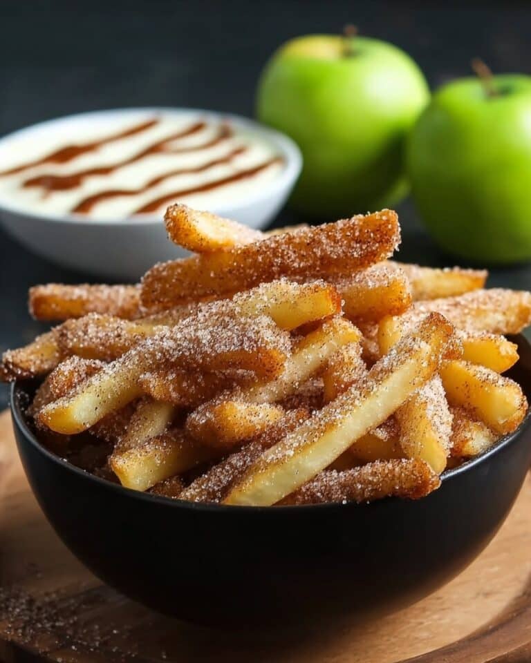 Crispy Air Fryer Apple Fries Recipe