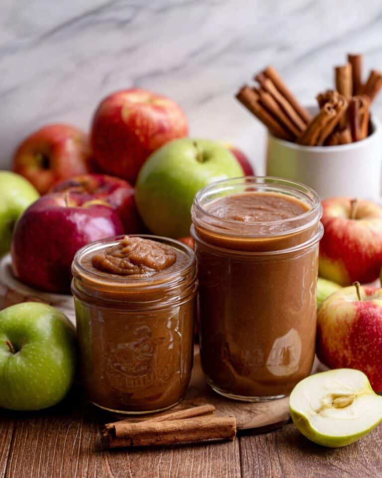 Slow Cooker Apple Butter (No Peeling) Recipe