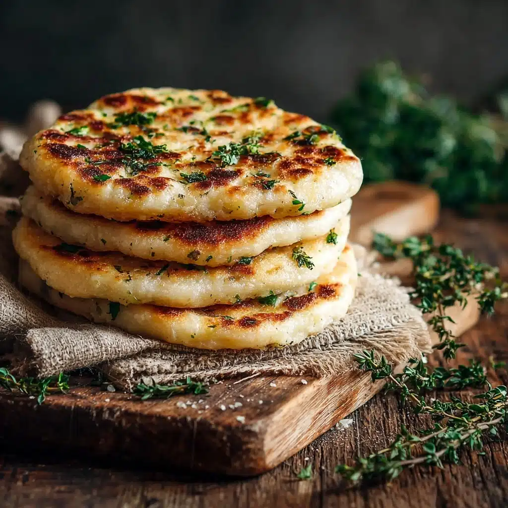 Cottage Cheese Flatbread Recipe - Recipe Image