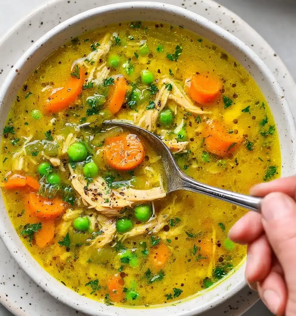 Anti Inflammatory Turmeric Chicken Soup Recipe