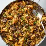 Marsala Chicken Orzo
