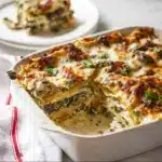 Mushroom and Spinach Lasagna Recipe