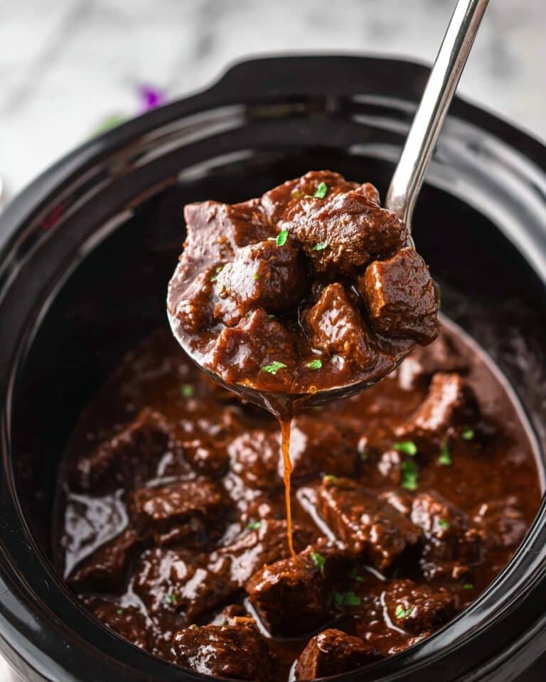 Crock Pot Beef Tips and Gravy Recipe