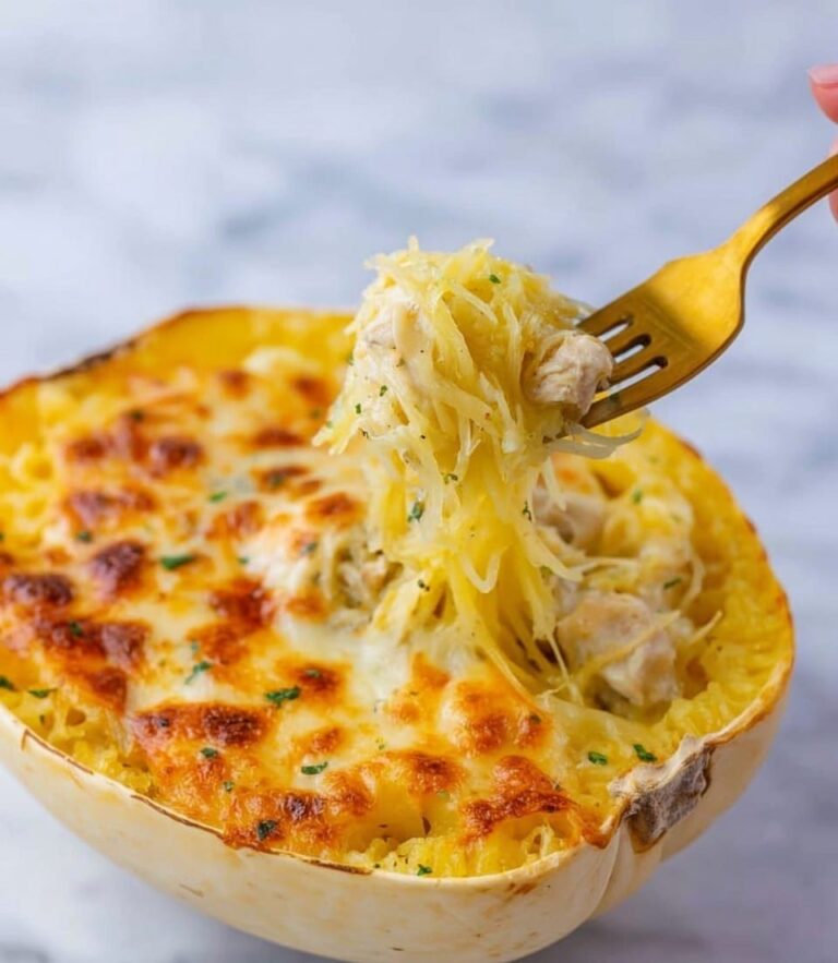 Spaghetti Squash Au Gratin Recipe