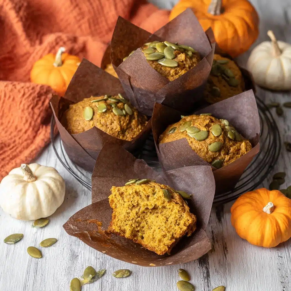 High Protein Pumpkin Cottage Cheese Muffins Recipe - Recipe Image