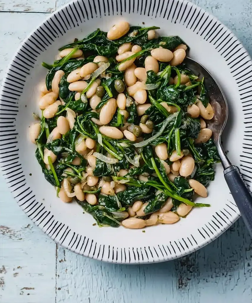 Spinach and White Beans Recipe