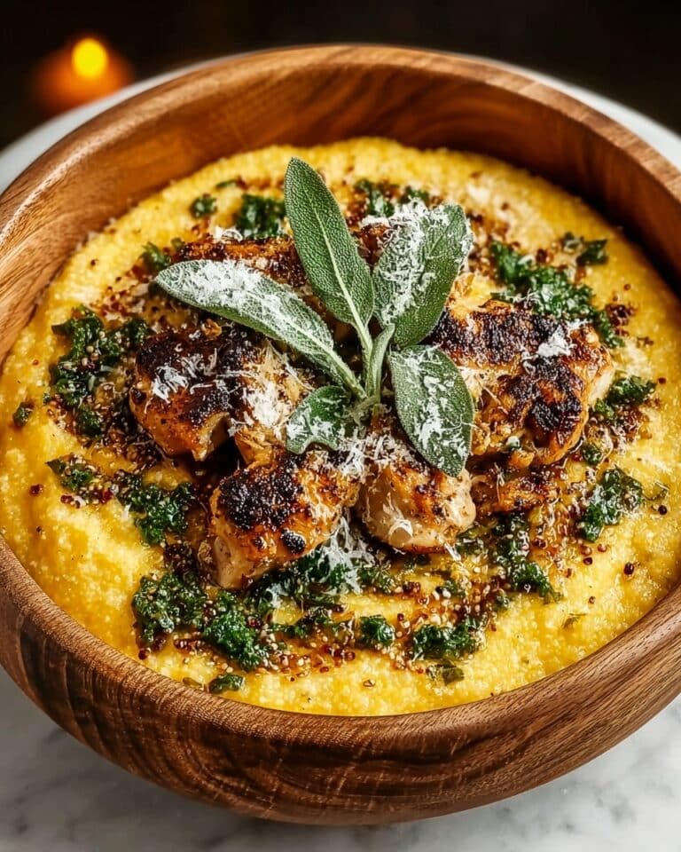 Pumpkin Polenta with Sage Butter: A Cozy Fall Delight Recipe