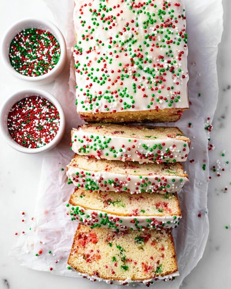 Christmas Sprinkle Buttermilk Bread Recipe