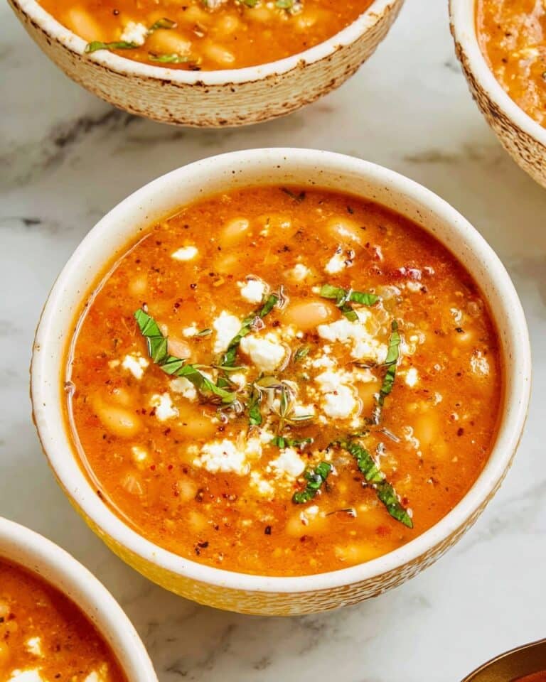 Mediterranean White Bean Soup Recipe