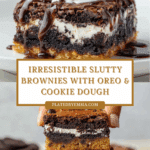 Amazing Slutty Brownies (Cookie Dough) Recipe